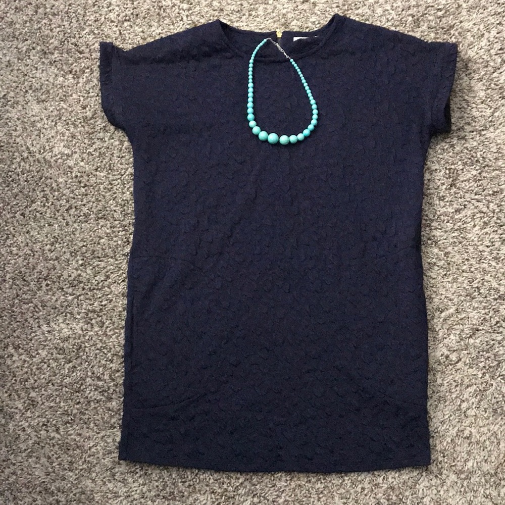 Navy Blue Dress